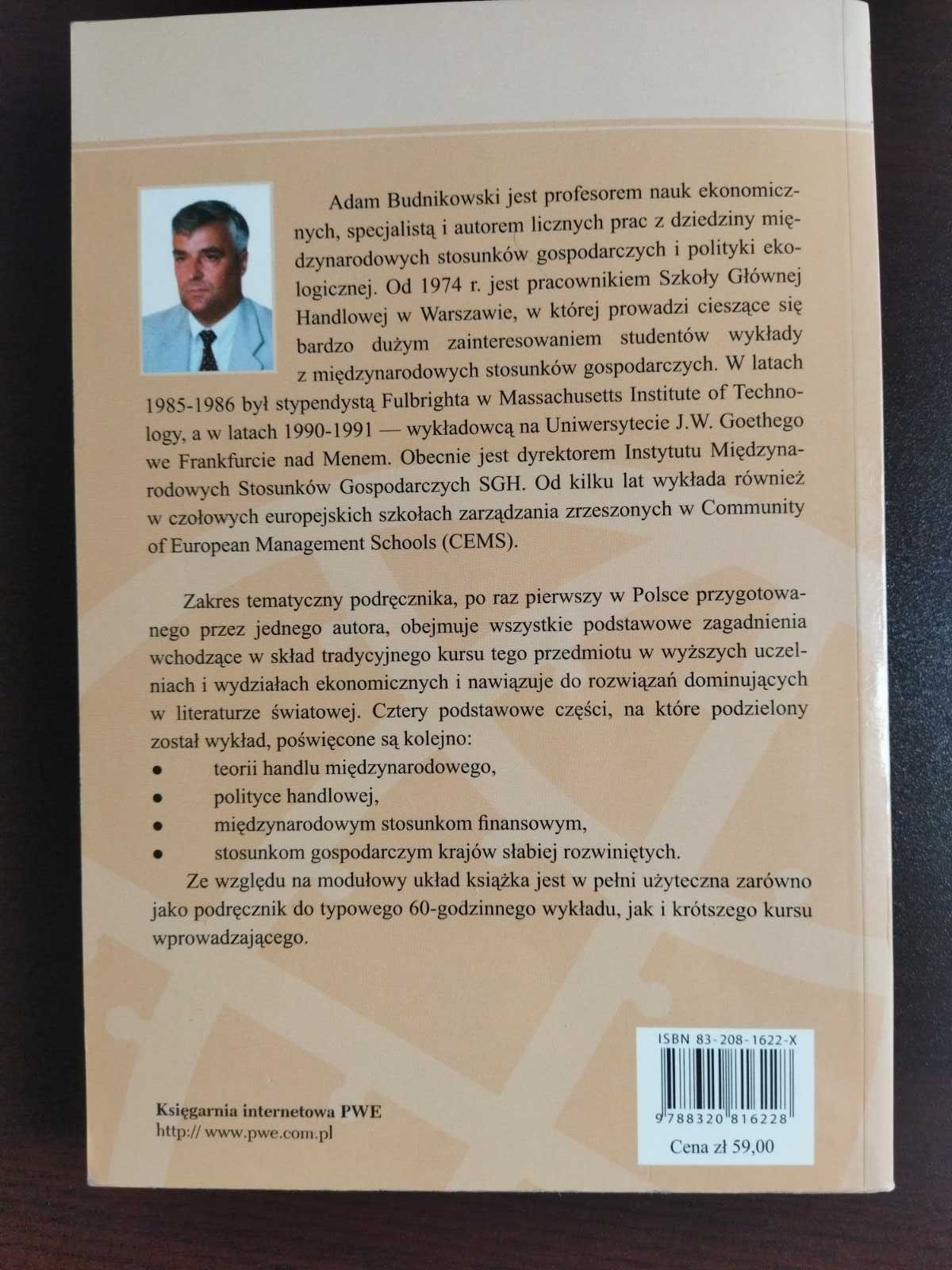 Książka pt.: Międzynarodowe stosunki gospodarcze