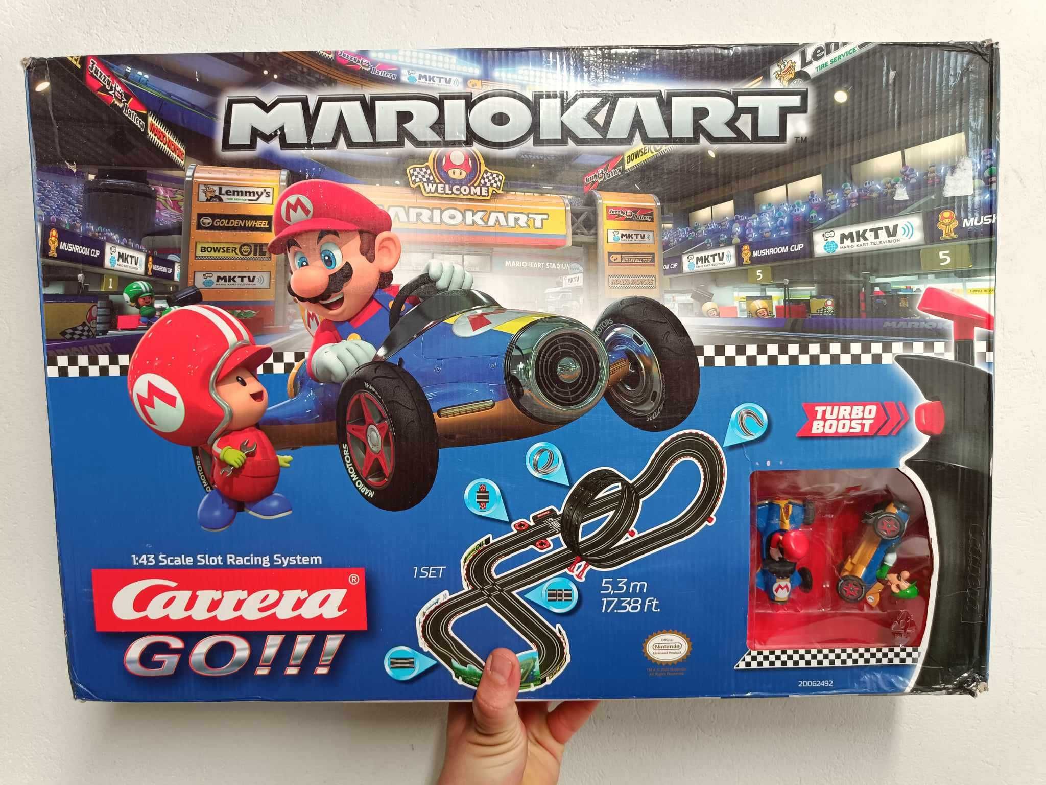 Carrera Go Nintendo Mario Kart Tor Wyścigowy, Skala 1:43