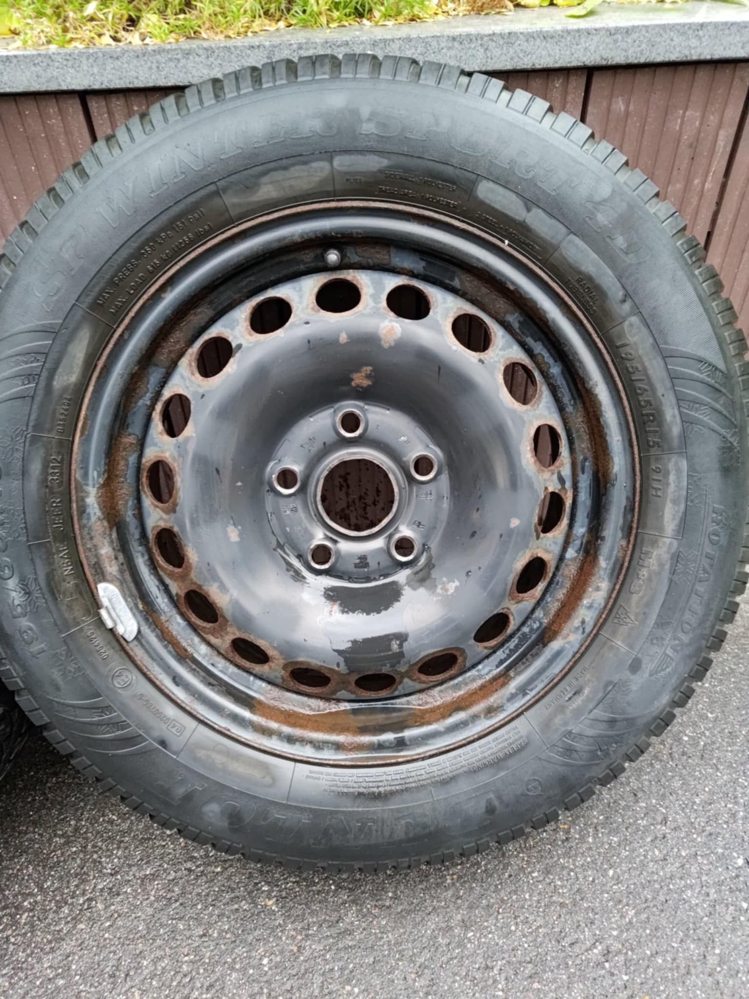 Felga stalowa r15 5x112 et 47 OEM