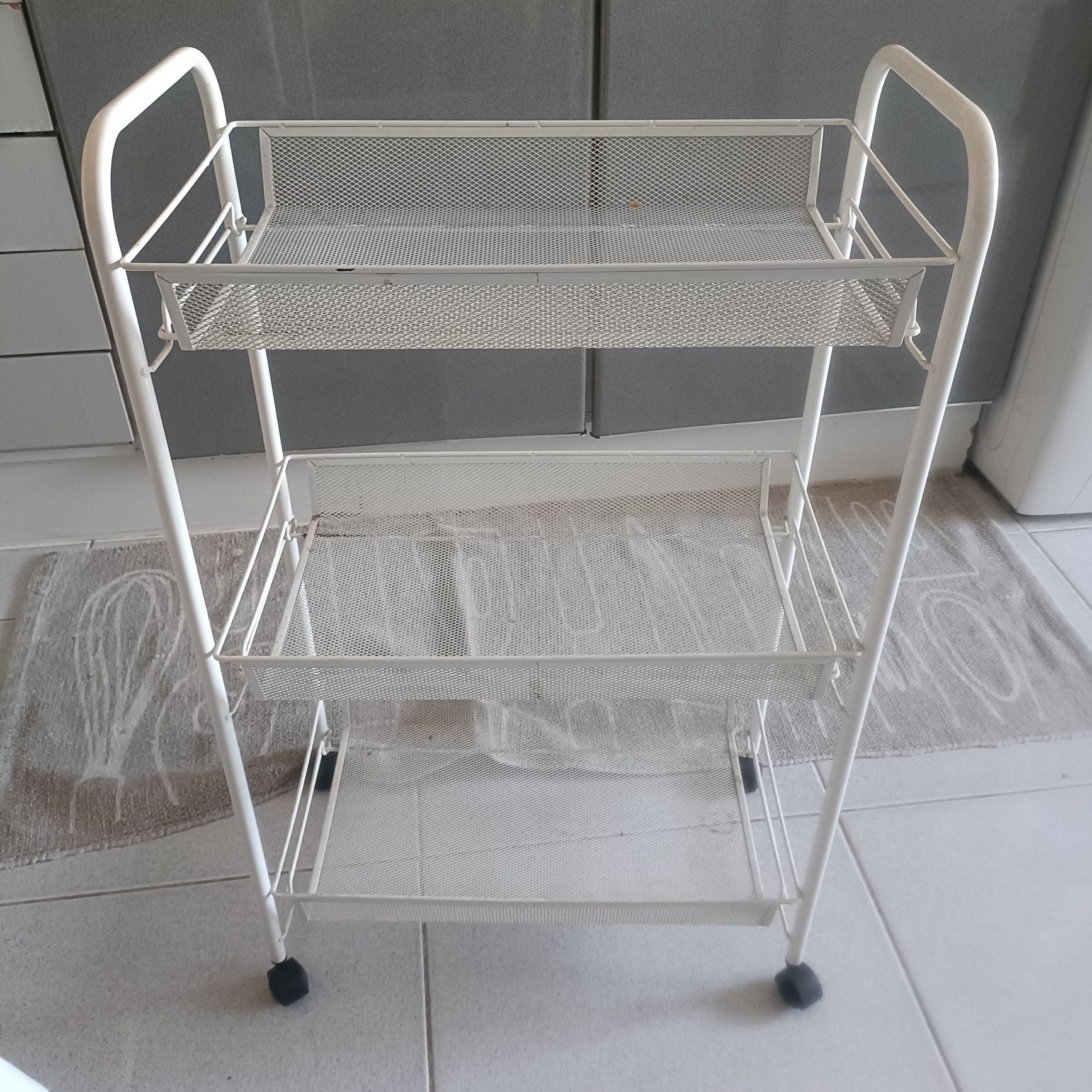 Carrinho branco Ikea
