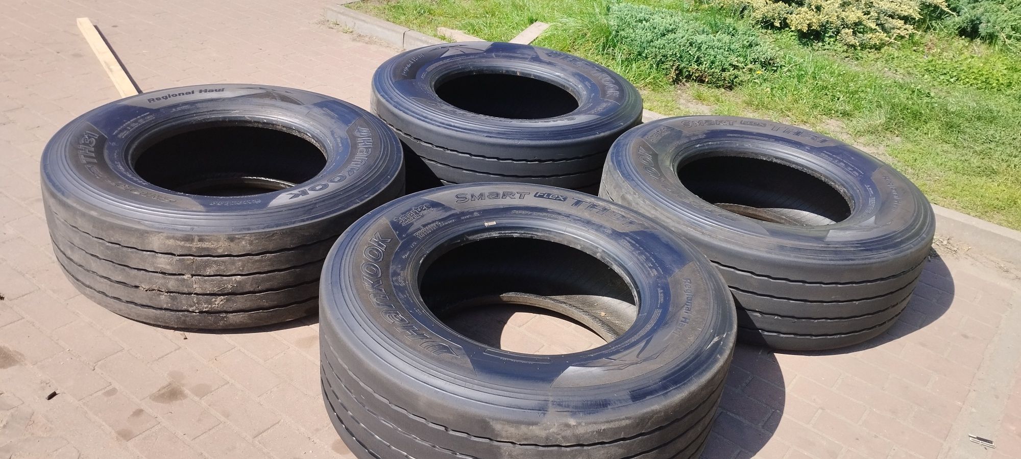 Hankook 385/65R22.5, 2020,12mm, bezNapraw, 385/65/22.5, Wysyłka