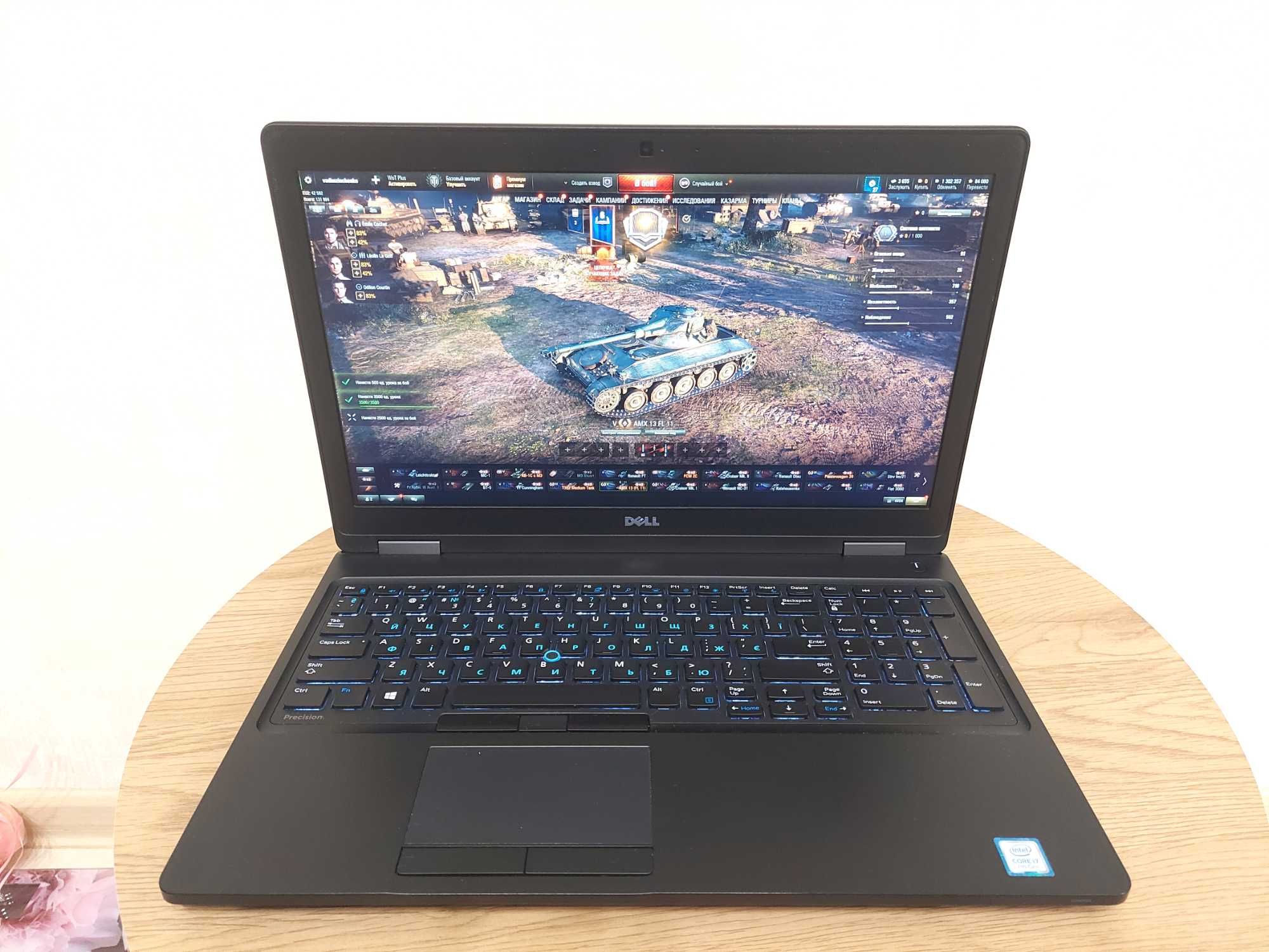 Игровой Dell i7(7th)/32GB DDR4/256 SSD/Гарантия/Full HD/Батарея4ч торг
