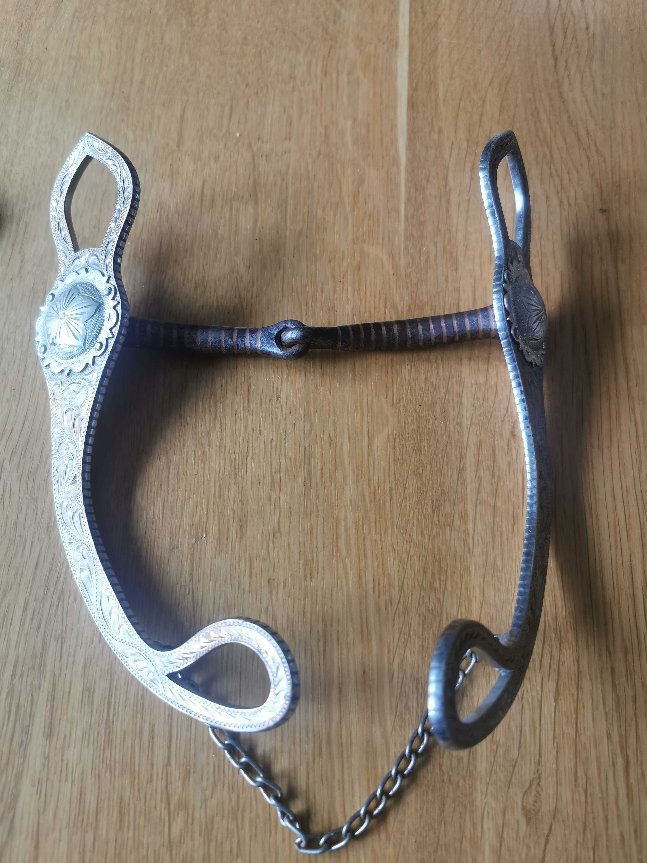 Wędzidło western Silver E. Garcia loose shanked snaffle bit