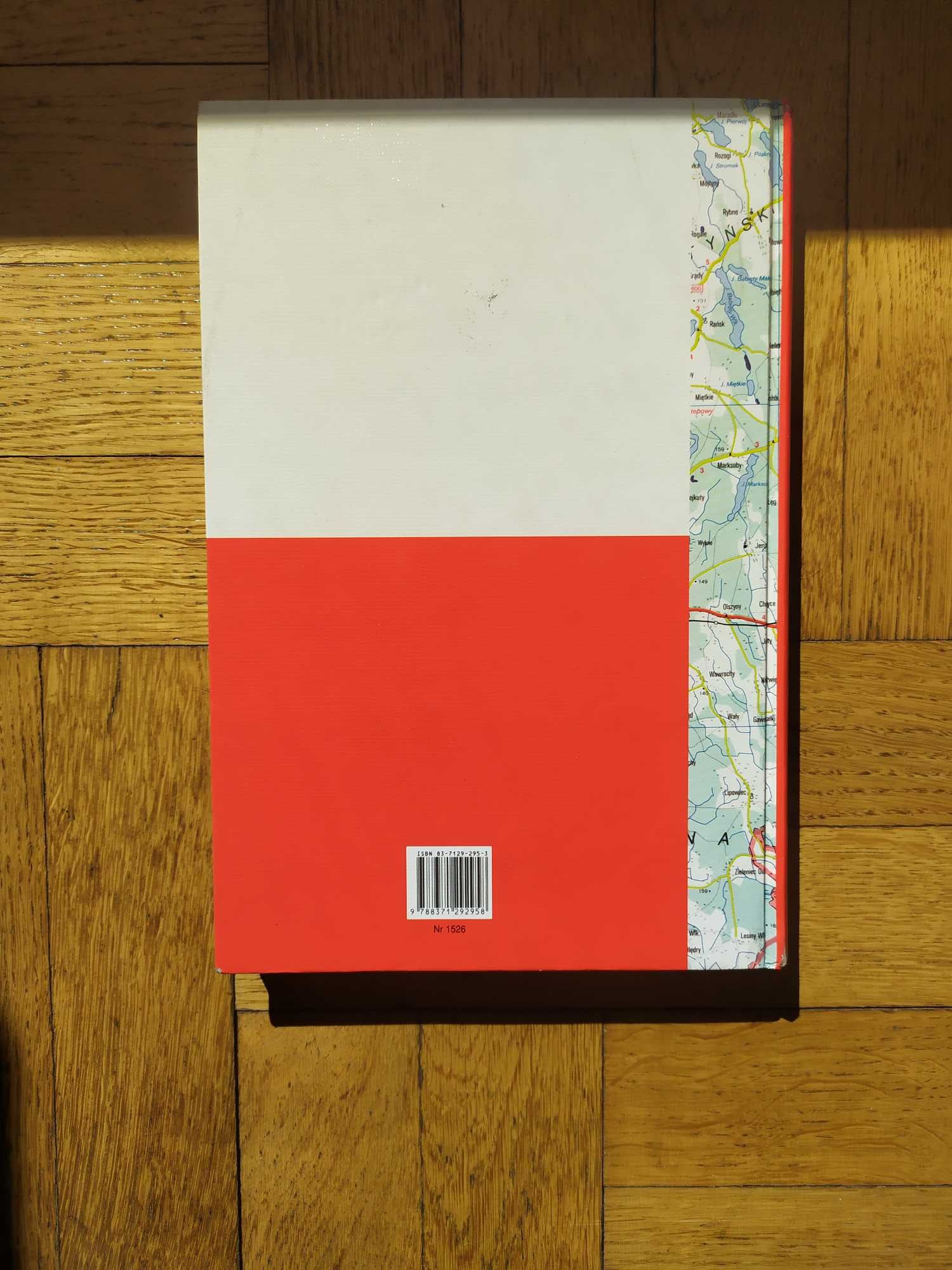 Atlas drogowy Polska skala 1:200 000 stan idealny