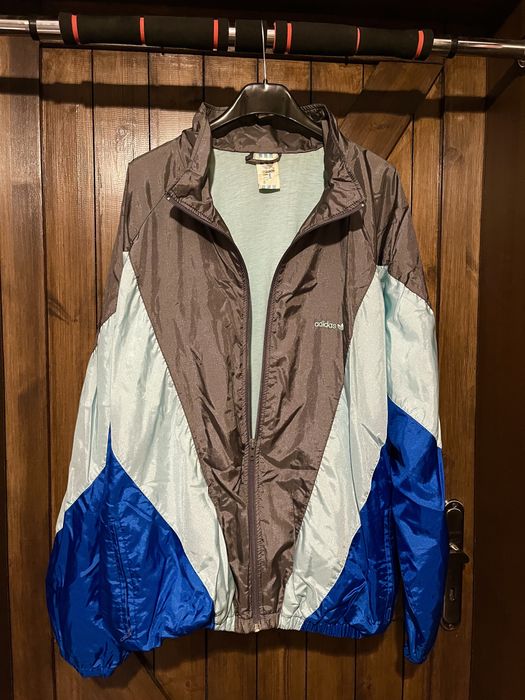 Vintage Kurtka Wiatrówka Bluza Zip Nike Adidas L Rare 90s stan bdb