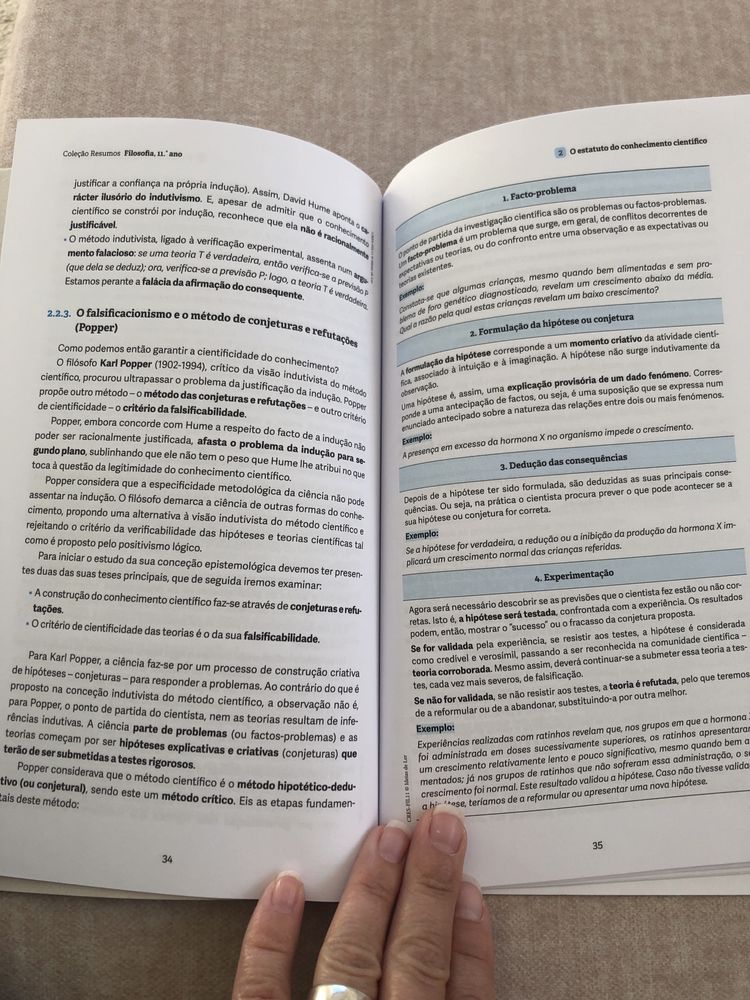 Livro resumos filosofia 11 ano