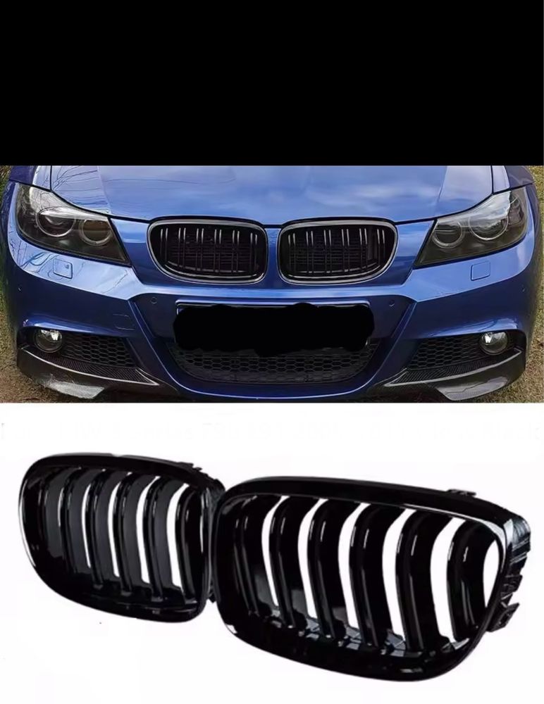 Тюнинг решетка ноздри решетка радиатора Bmw 3 series e90 e91 БМВ