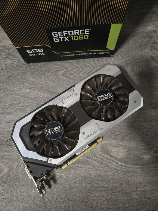 Видеокарта palit 1060 super jetstream
