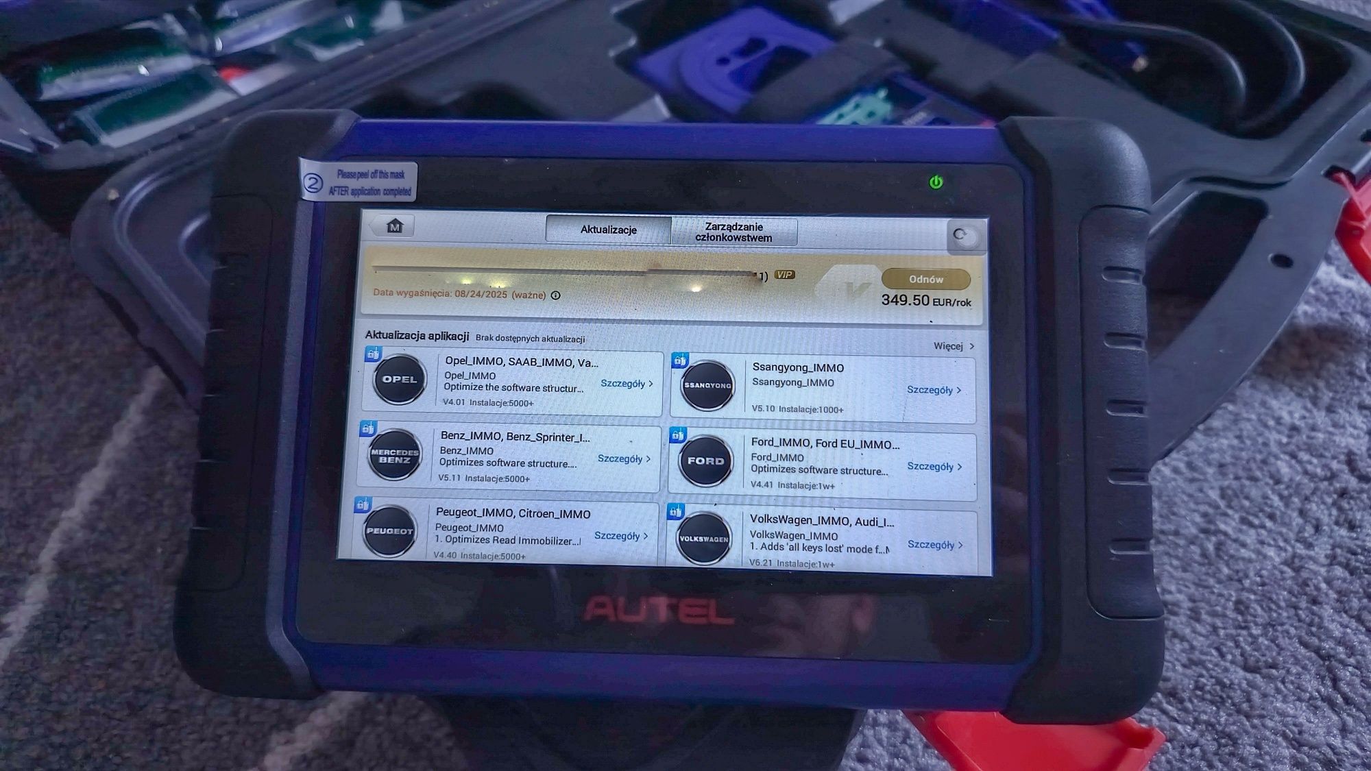 Sprzedam Autel IM508 + XP400 pro Immo klucze diagnostyka VAG BMW OPEL