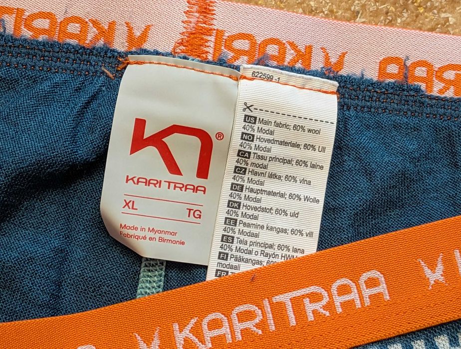 Женское термо Kari Traa Knute Base Layer Wool Pants