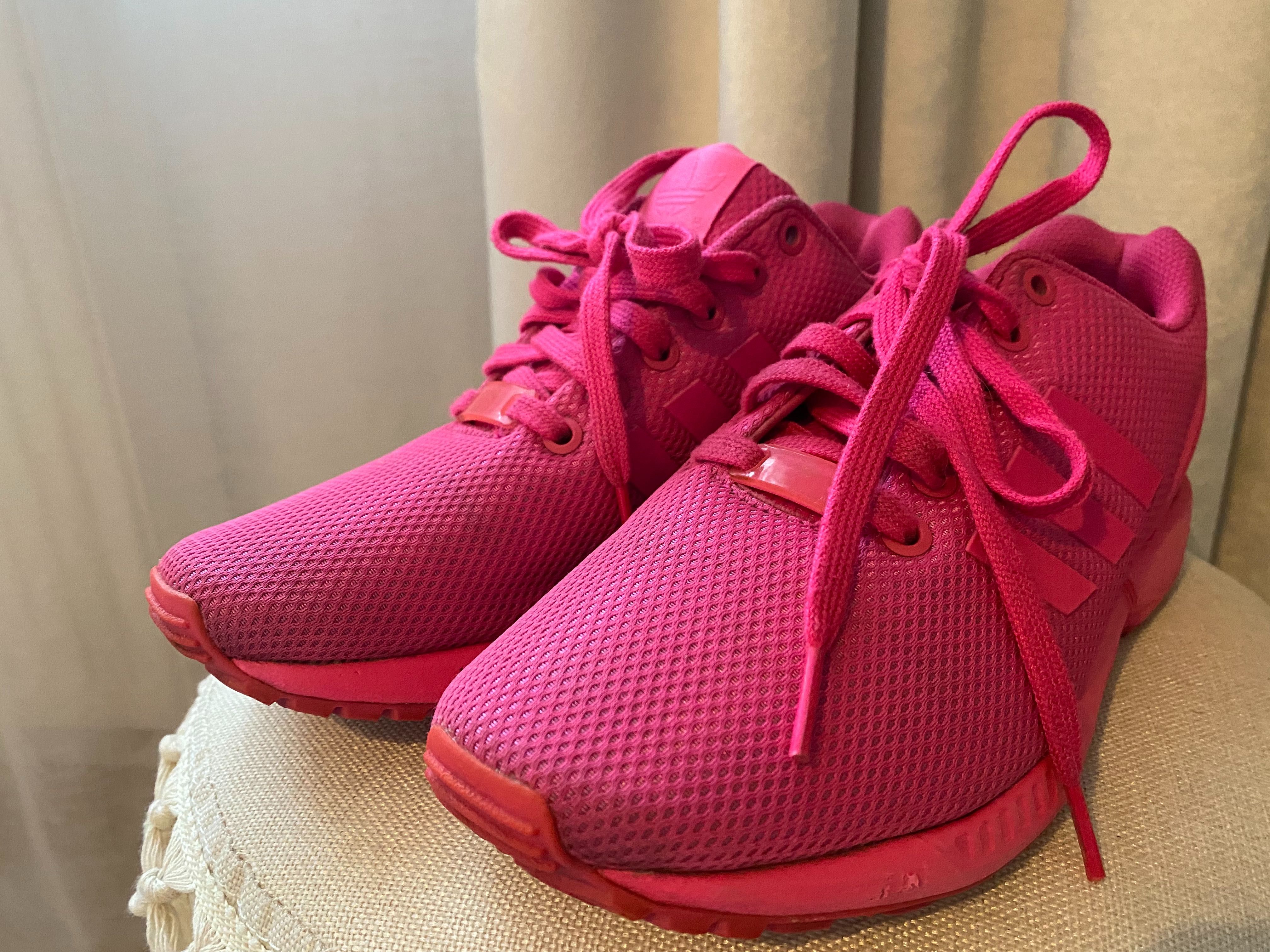 Adidas ZX flux różowe Streetstyle