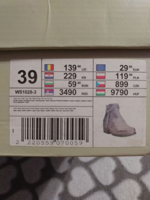 Buty botki Jenny Fairy CCC