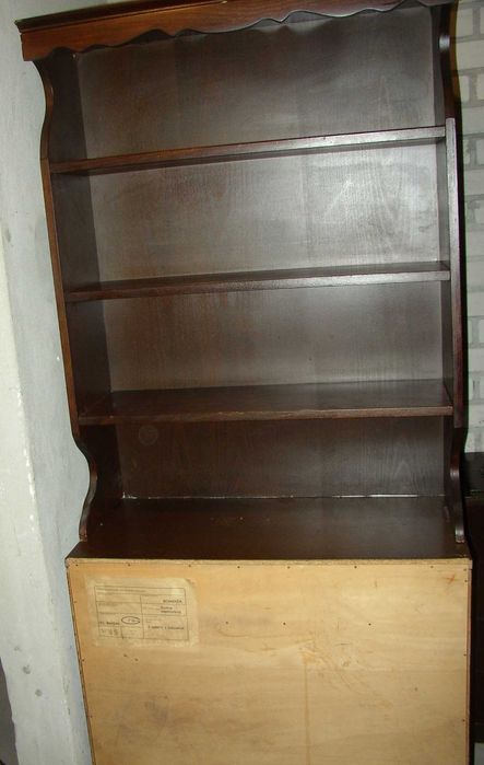 Zestaw mebli drewnianych vintage PRL