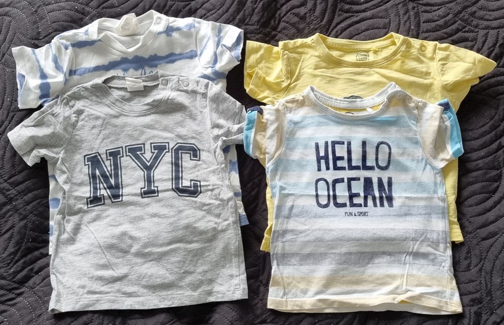 Zestaw koszulek - rozm. 80