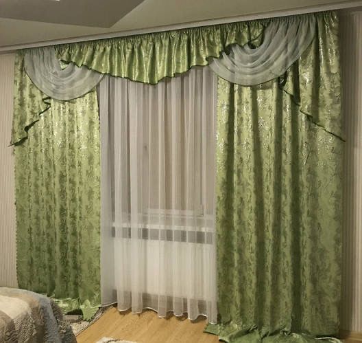 Штори з ламбрекеном