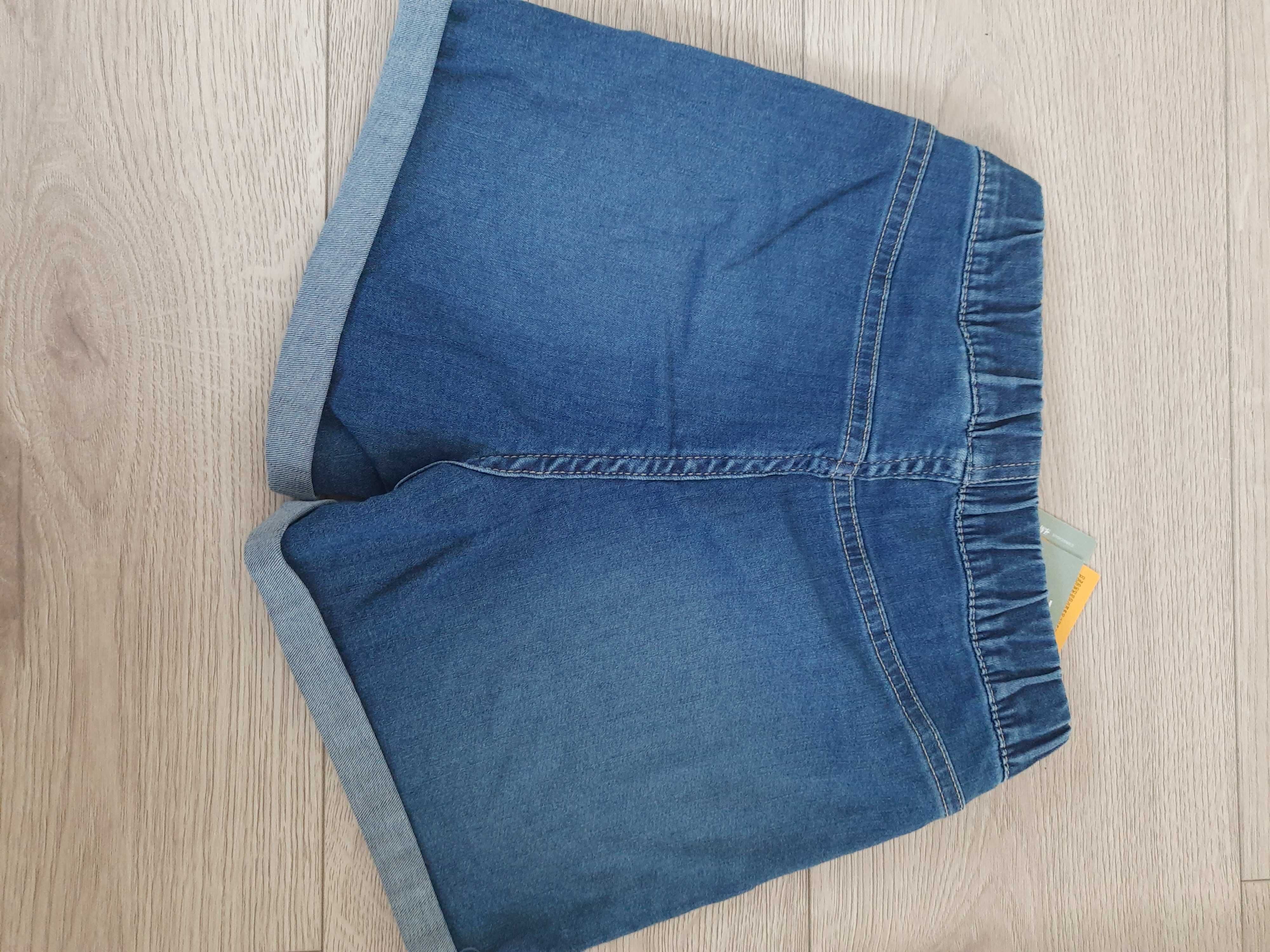 Nowe jeansy / leginsy 140