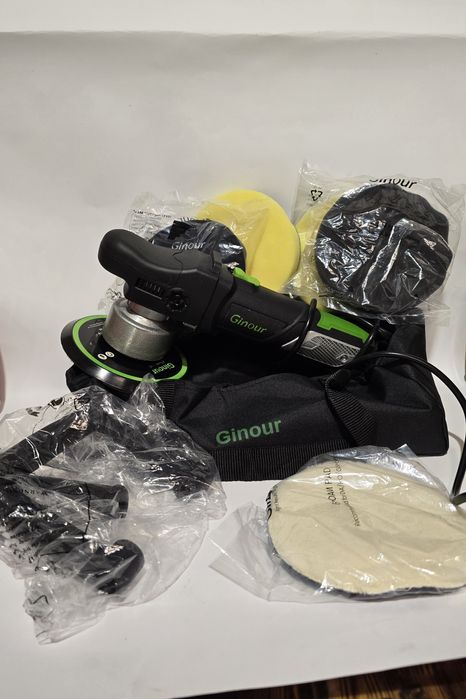 Polerka  Ginour + Cały zestaw padów