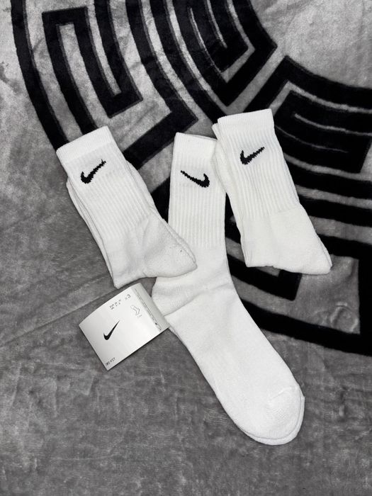 Meias nike preto/ branco