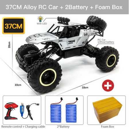 Carro telecomandado 4WD Escala 1:12 Comando 2.4G (2 Baterias)