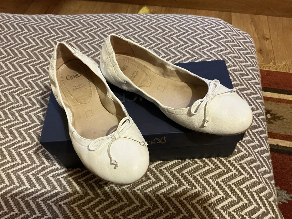 Baleriny Caprice 39 buty skorzane