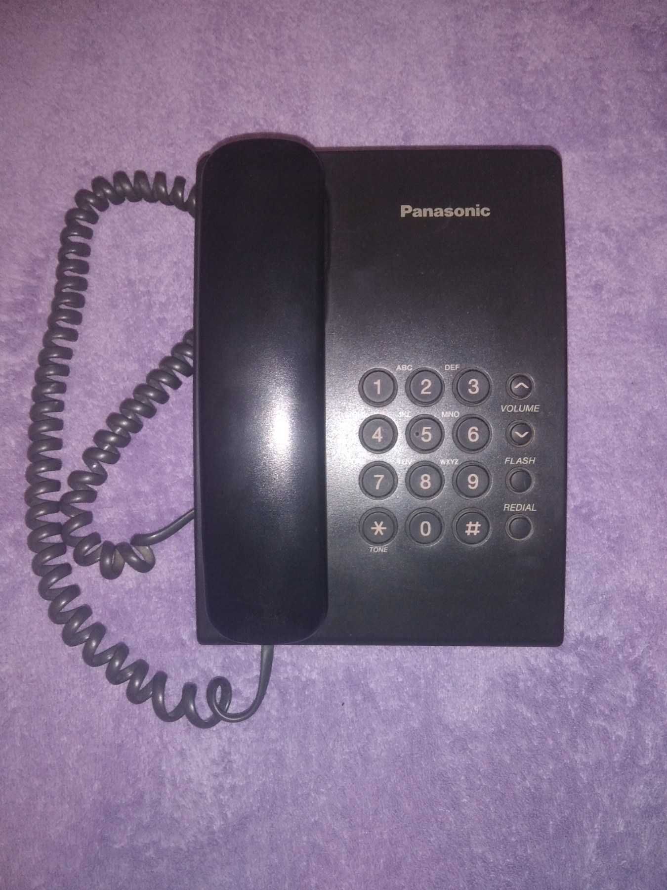 Стационарный телефон Panasonic кнопочный
