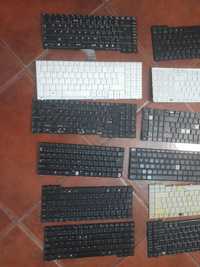 Teclados portátil para peças