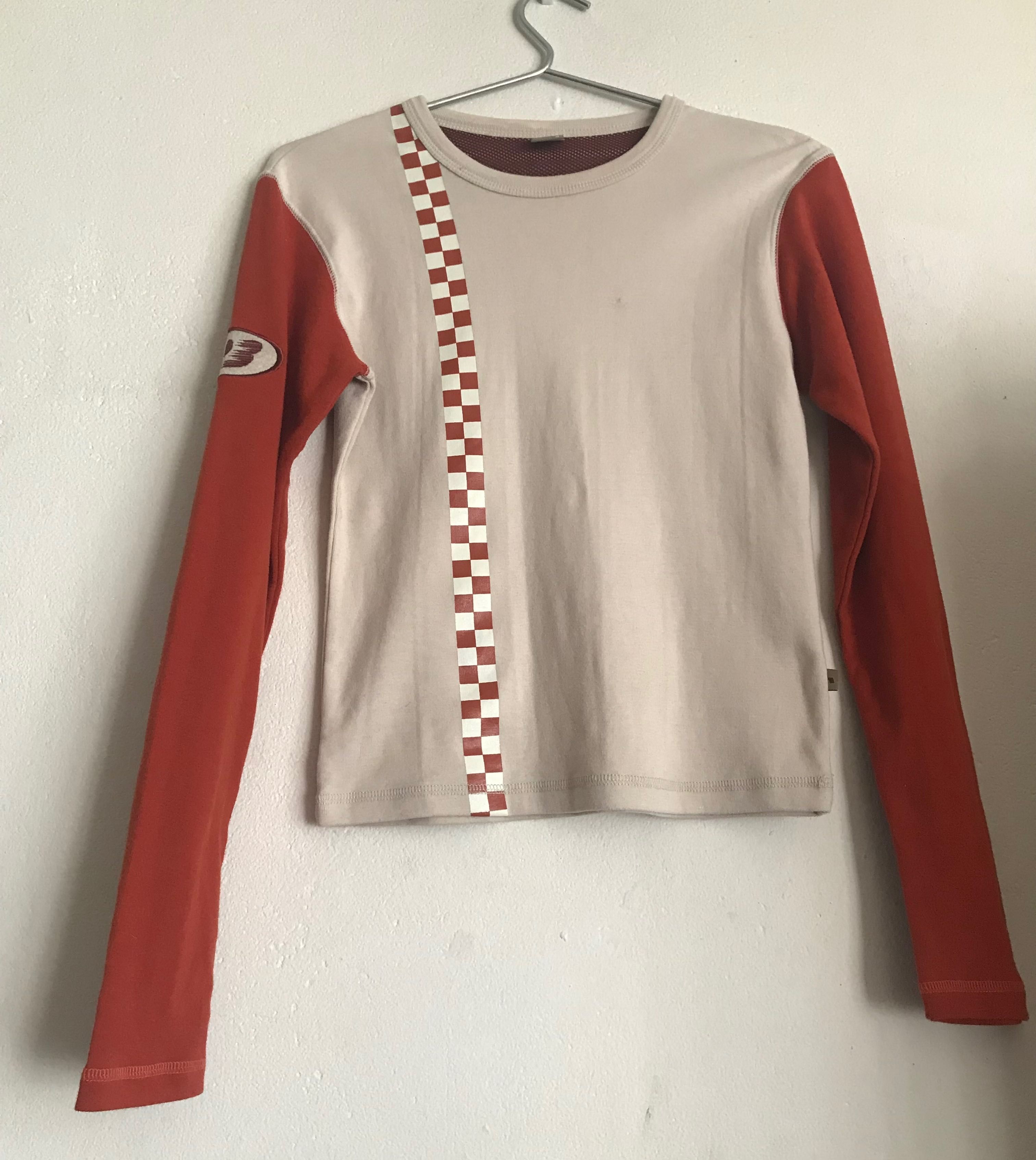 Vintage - Bluza „racing” z długimi rękawami