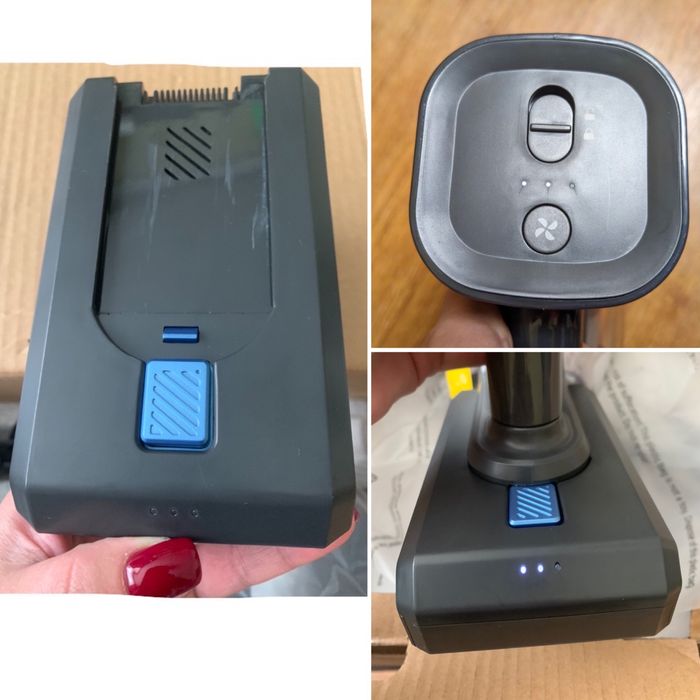 Новий акумуляторний пилосос пылесос YOMA S100 блакитний