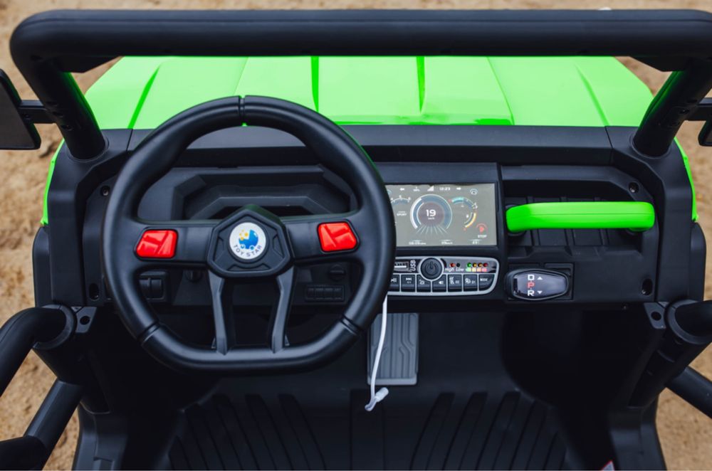 Farmer truck dwuosobowy traktor na akumulator dla dziecka 12V 180W