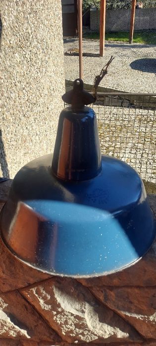 Lampa przemysłowa Bs-3 lata 50/60- te PRL