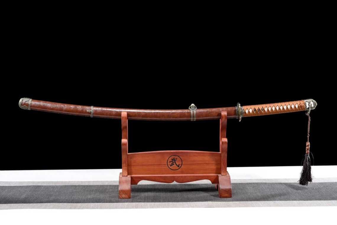 Miecz japoński samurajski Katana stal 1095 szabla GUNTO Japonia