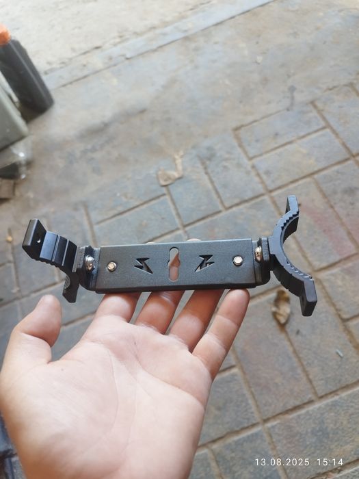 Мото Фара 18w, кріплення мото фари