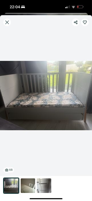 Łóżeczko łóżko 70 x 140 bellamy lotta