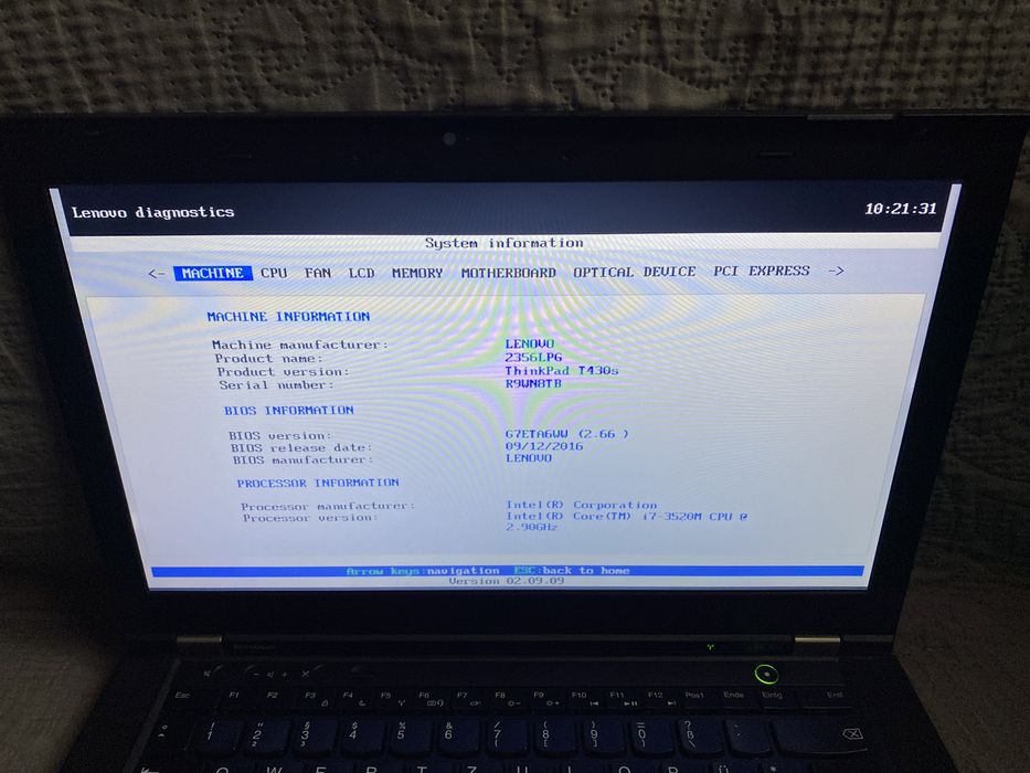 Ноутбук Lenovo ThinkPad T430s Intel core і7 Робочий