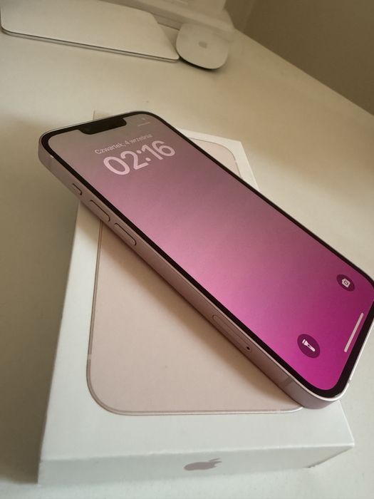 iPhone 13 128gb Pink Stan Idealny Bateria 93% od nowości