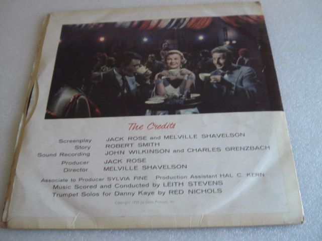 Danny Kaye & Louis Armstrong ‎– The Five Pennies - LP VINIL