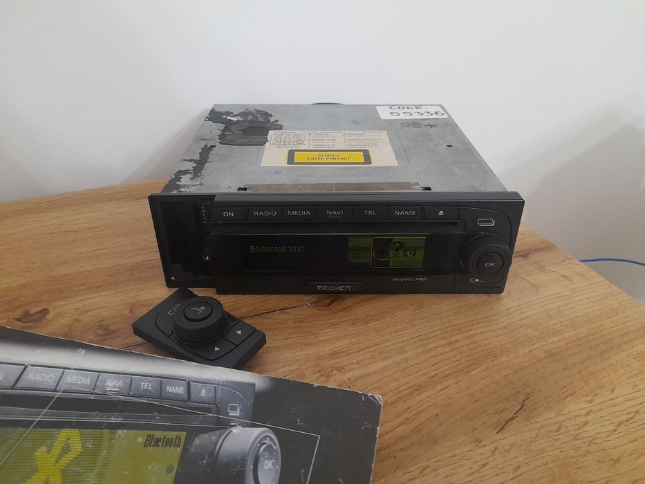 Radio BECKER TRAFFIC PRO BE7945 MP3 - Nowszy Model Unikat ! Bluetooth