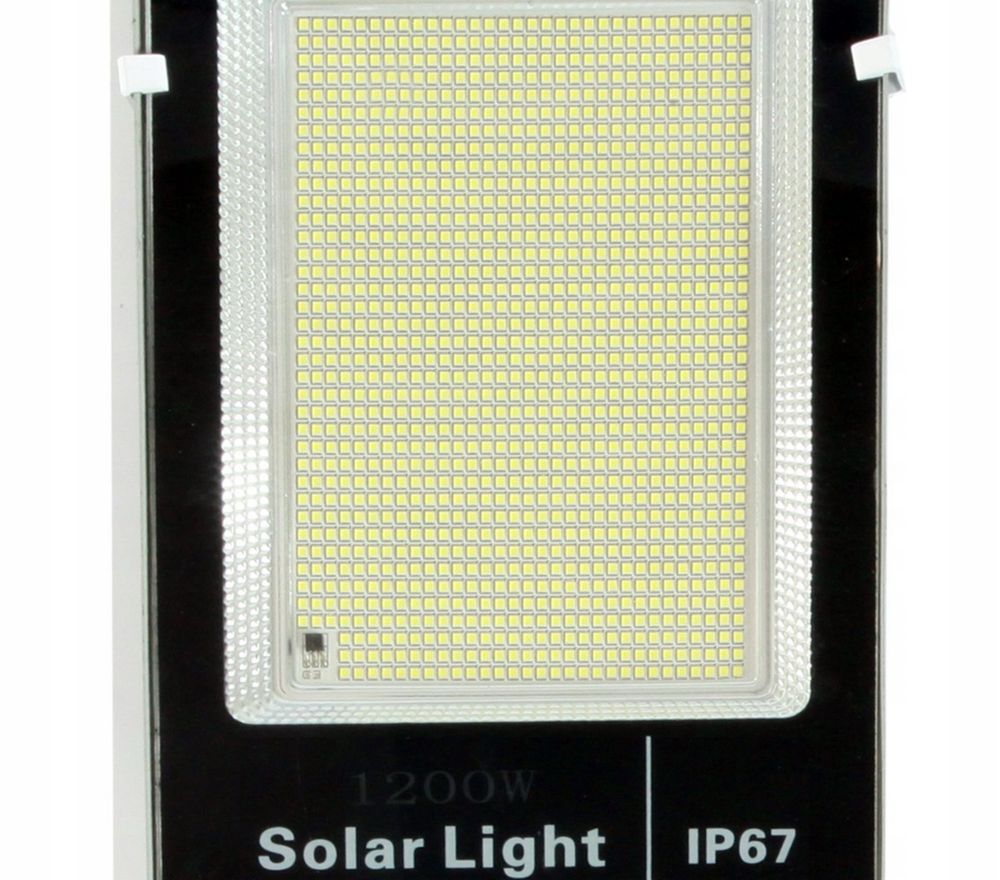 MOCNA Lampa SOLARNA 1200W LED panel solarny Wydajna ledy eva