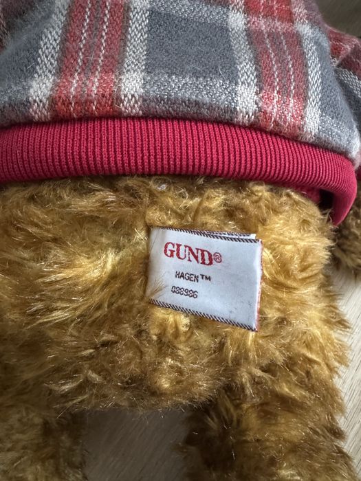 Вінтажний колекційний ведмедик GUND “Hagen” (США, 1990-ті) з биркою