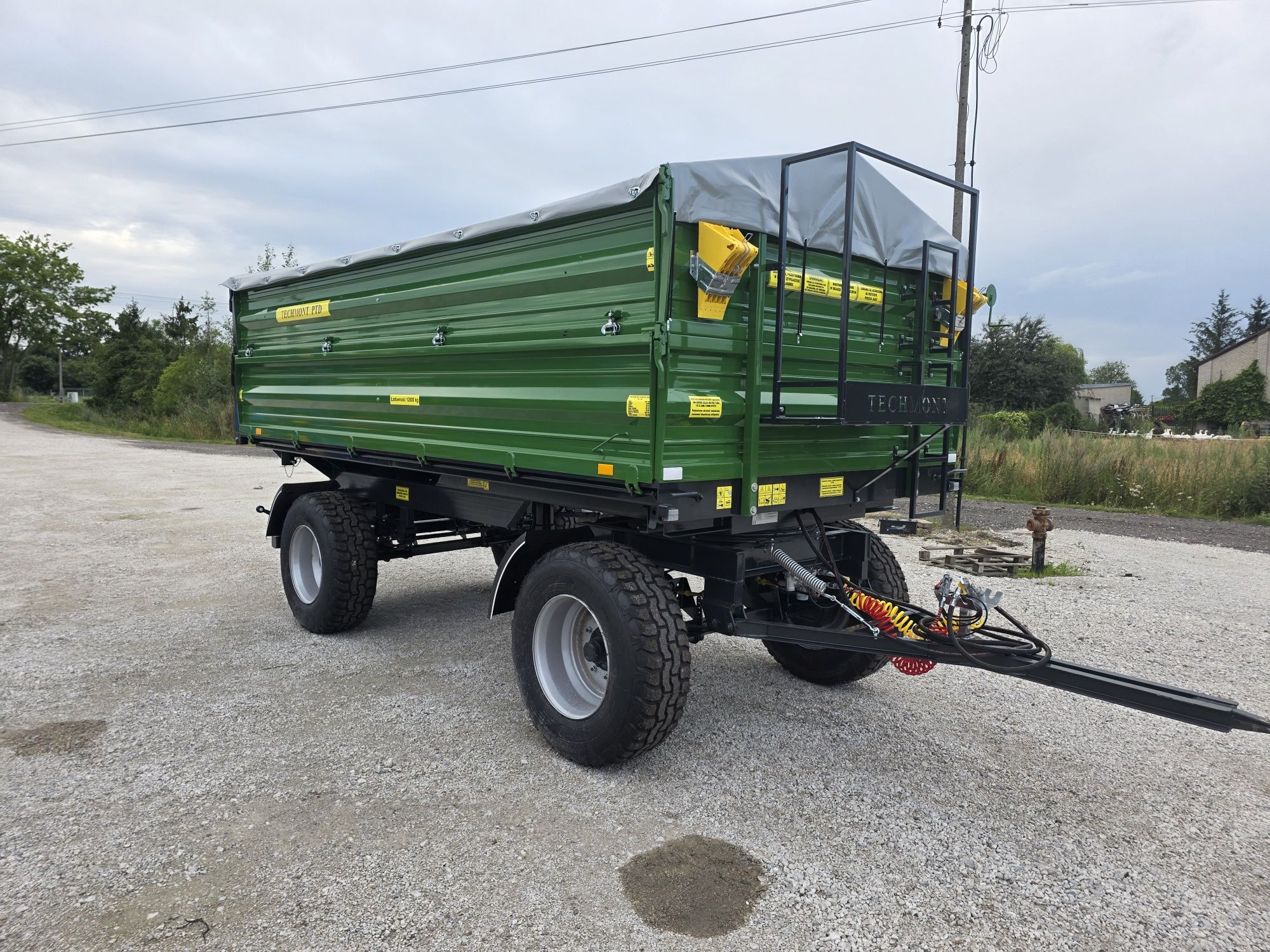 Od ręki!!! Przyczepa Techmont PTD16 12 ton