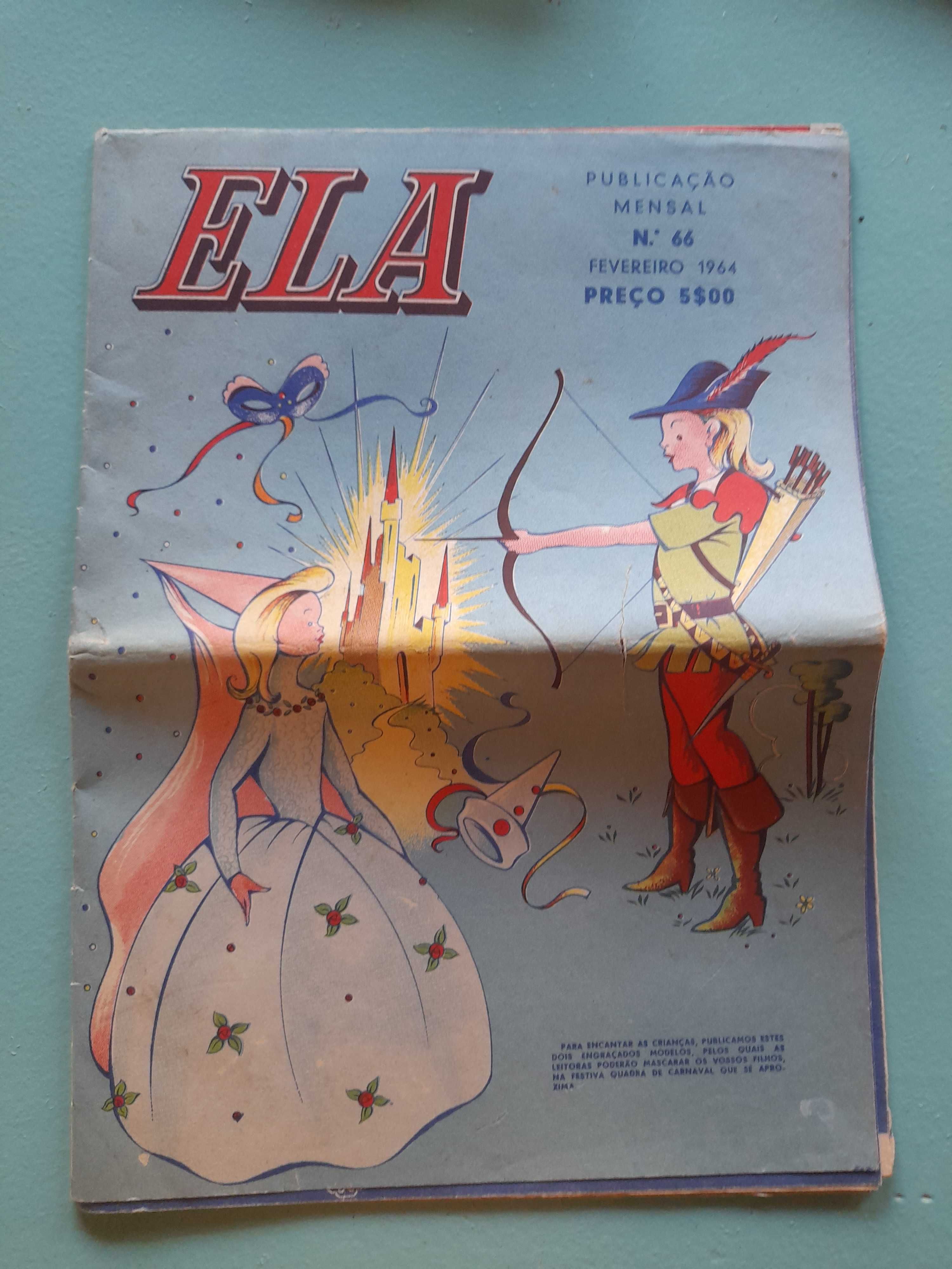 Revistas antigas "ELA" 1957-64