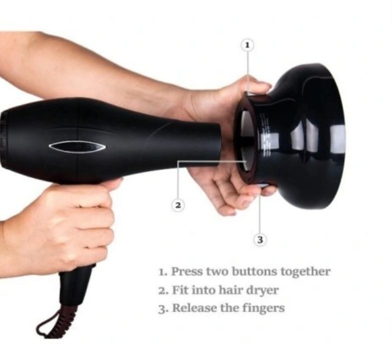 Професійні Дифузoри Универсальнаі насадка-диффузор для волос