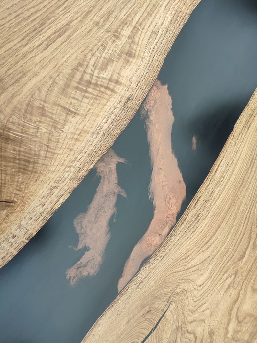 Stół Ława Dąb Źywica Epoksydowa