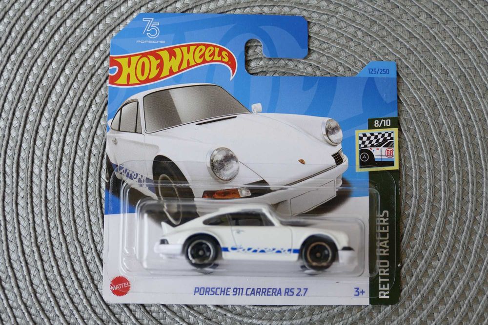 Hot Wheels autko "Resorak" PORSCHE 911 CARRERA RS 2.7 edycja 2023r.
