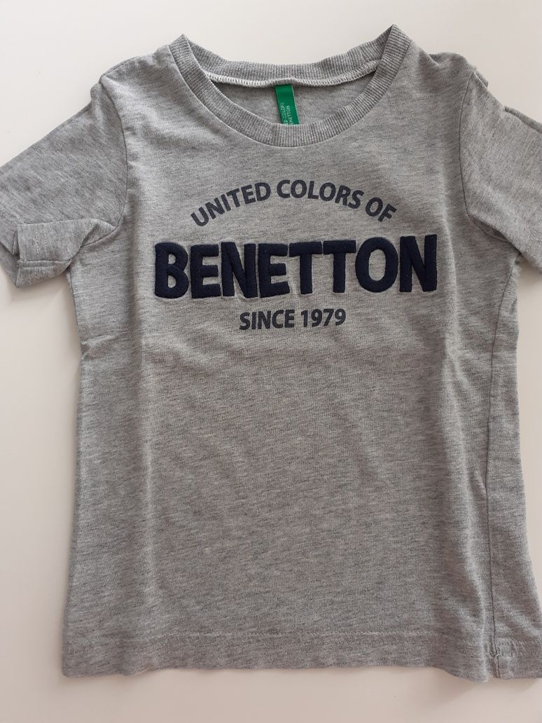 Koszulki Benetton i Zara Baby Boy na 9-12 miesięcy