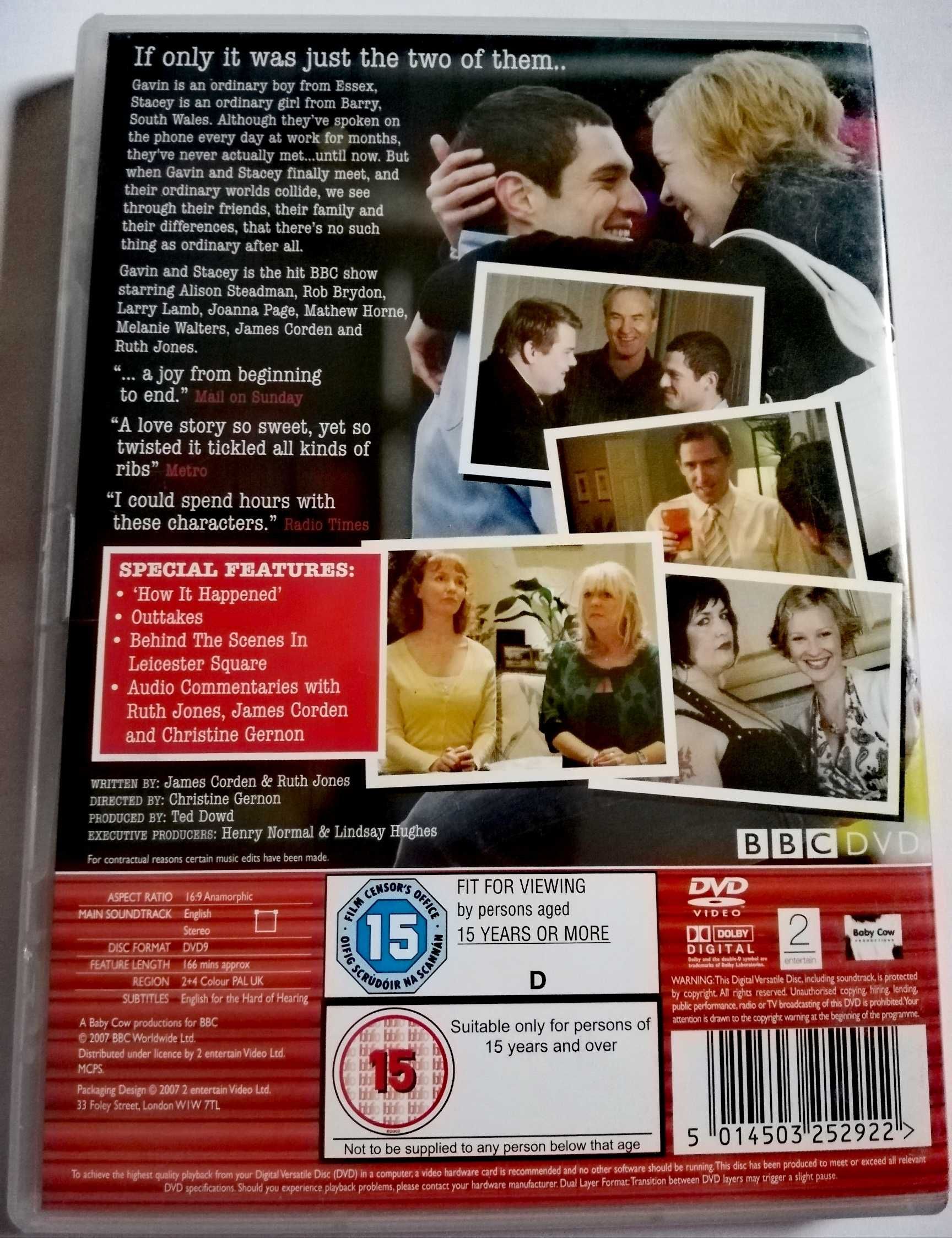 Gavin & Stacey brytyjski serial komedia dvd sezon 1