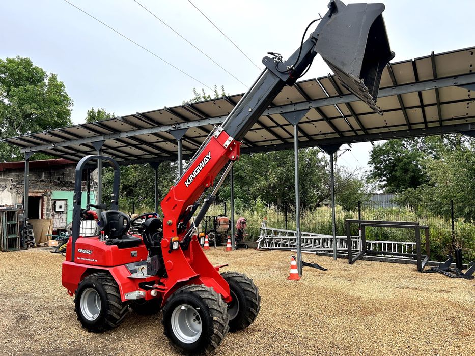 Wynajem Ładowarka Kołowa Przegubowa 4x4 z teleskopem Kingway H180T