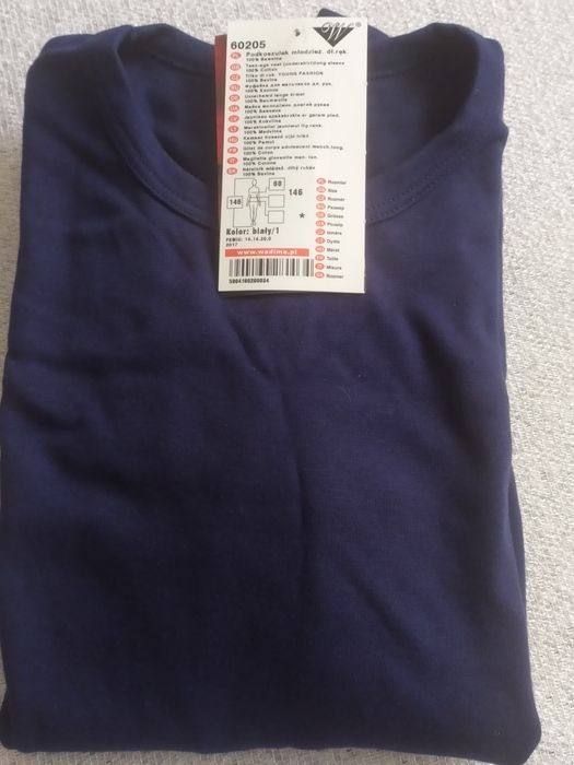 Podkoszulka młodzieżowa roz.146 Granatowa