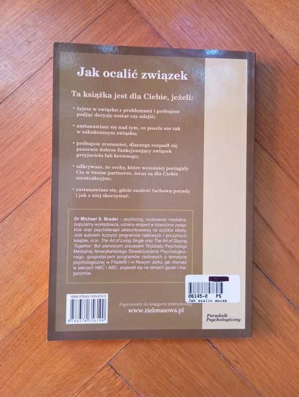 Jak ocalić związek - Michael S. Broder