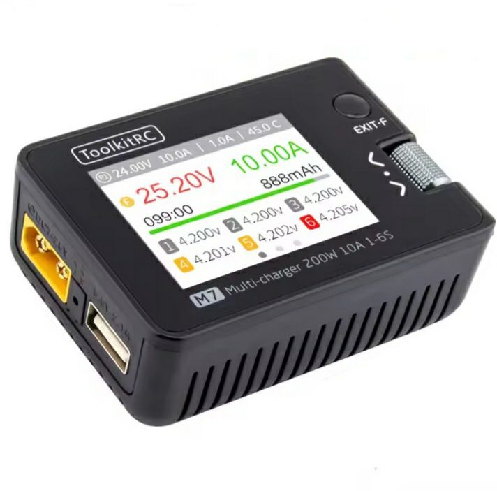 Ładowarka ToolkiRC M7 prostownik 6S 200 W